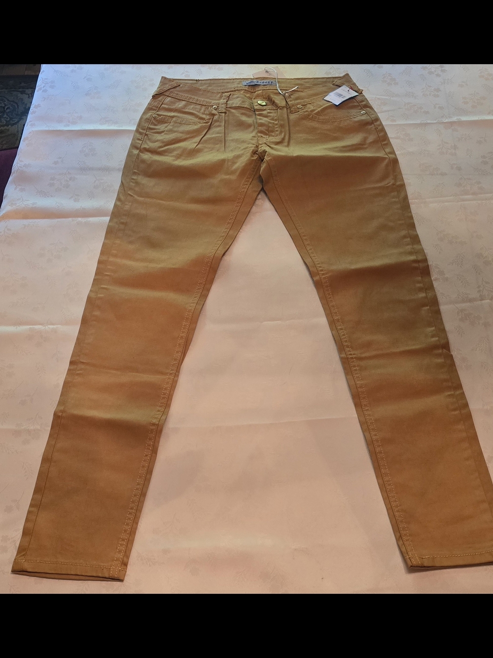 Skinny Jeans in Caramel Tan — Women’s Slim Fit